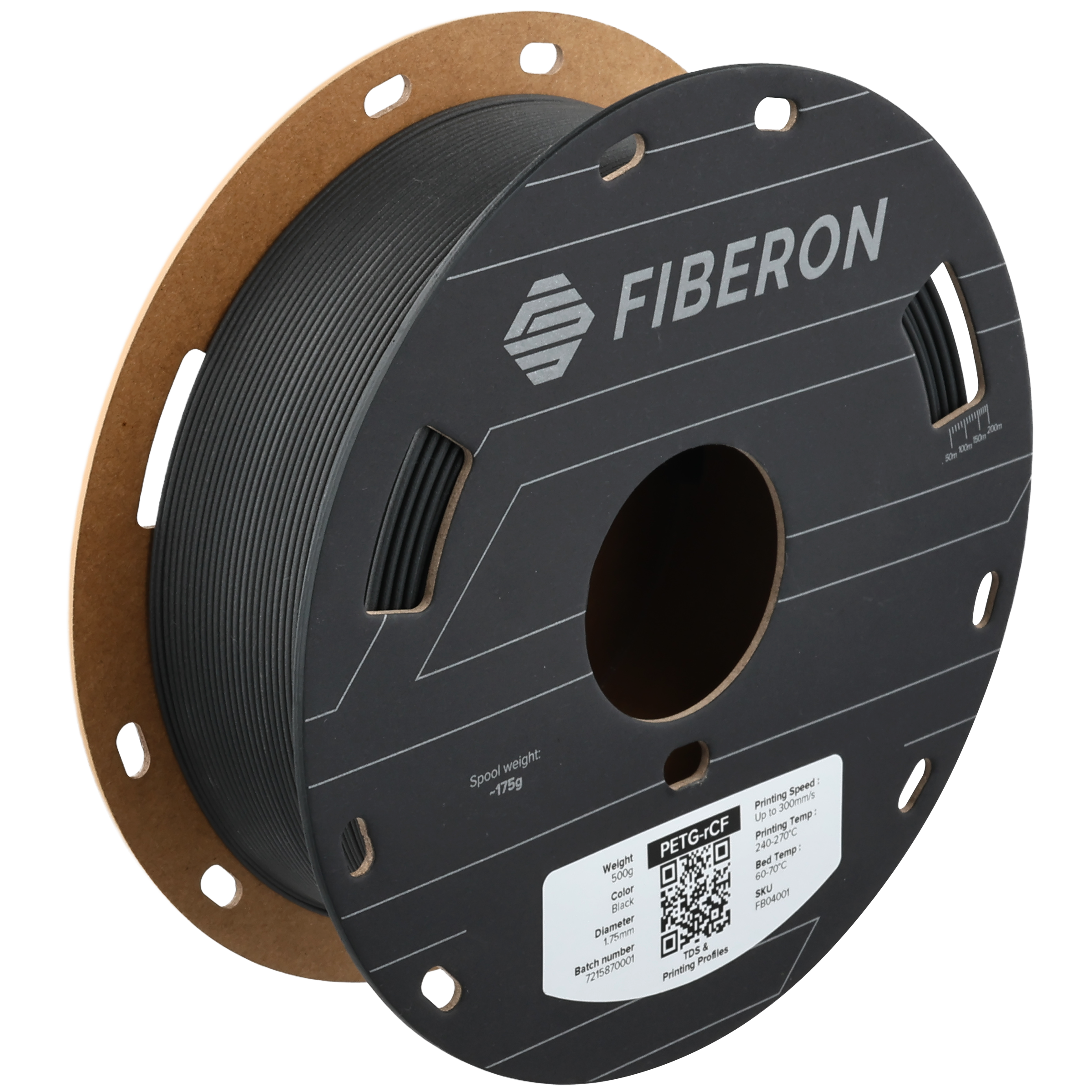 Fiberon™ PETG-rCF08 - Black