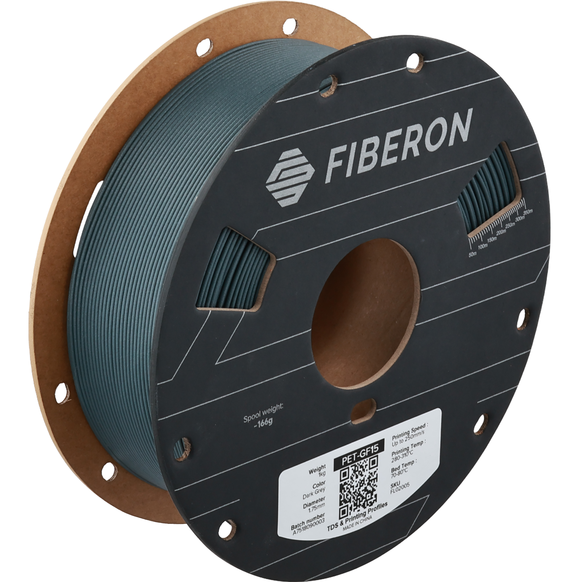 Fiberon™ PET-GF15 - Dark Grey
