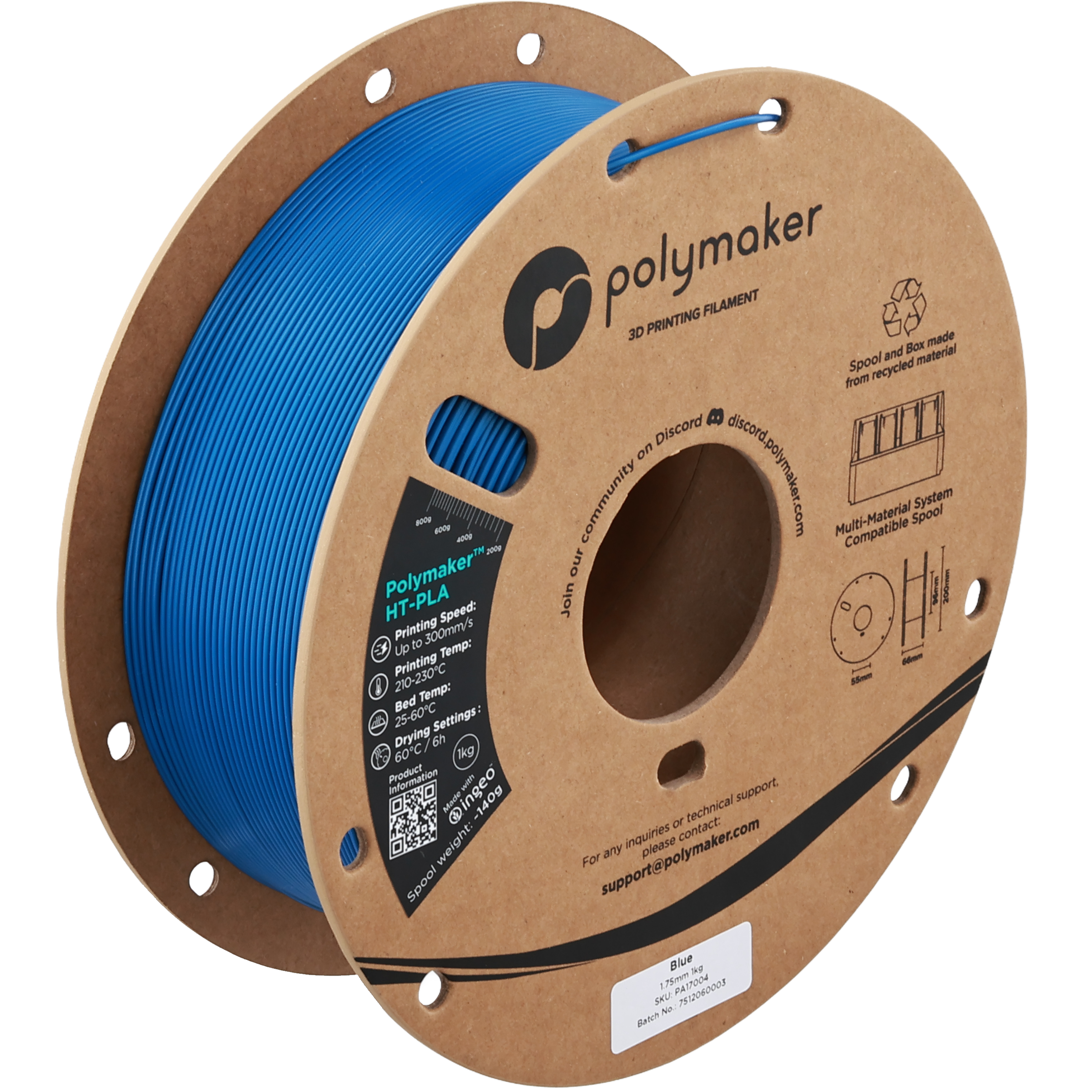 Polymaker™ HT-PLA - Blue
