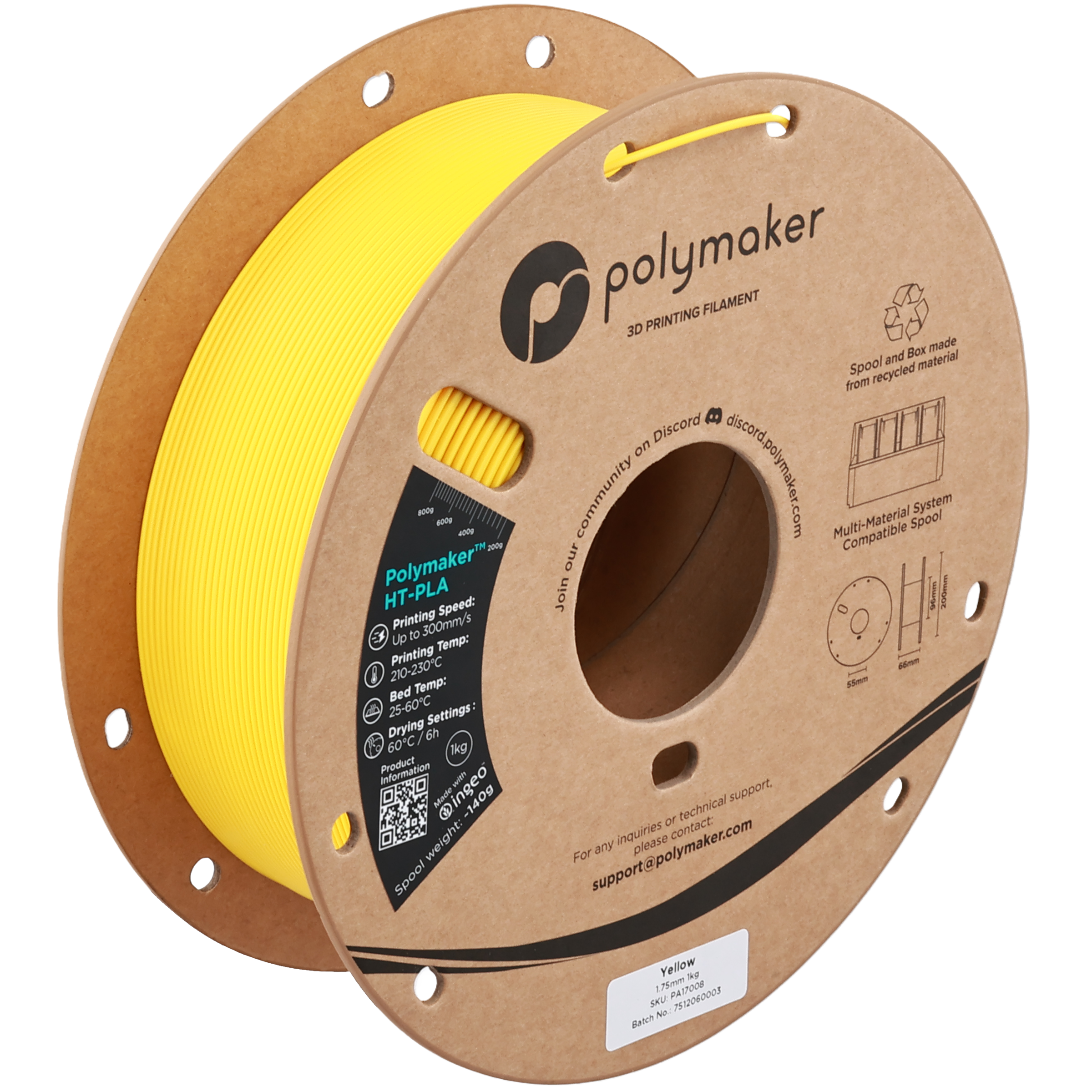 Polymaker™ HT-PLA - Yellow