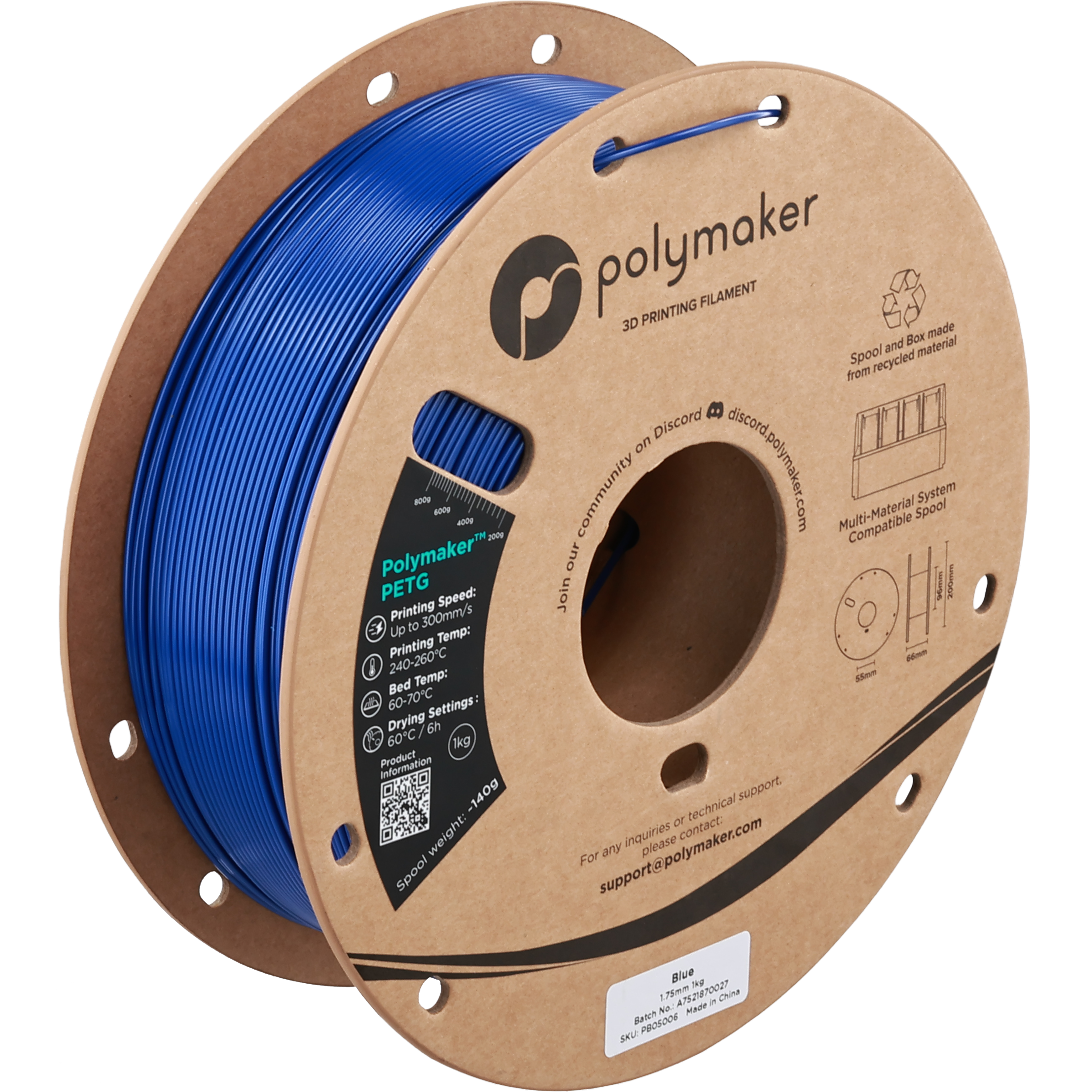 Polymaker™ PETG - Blue