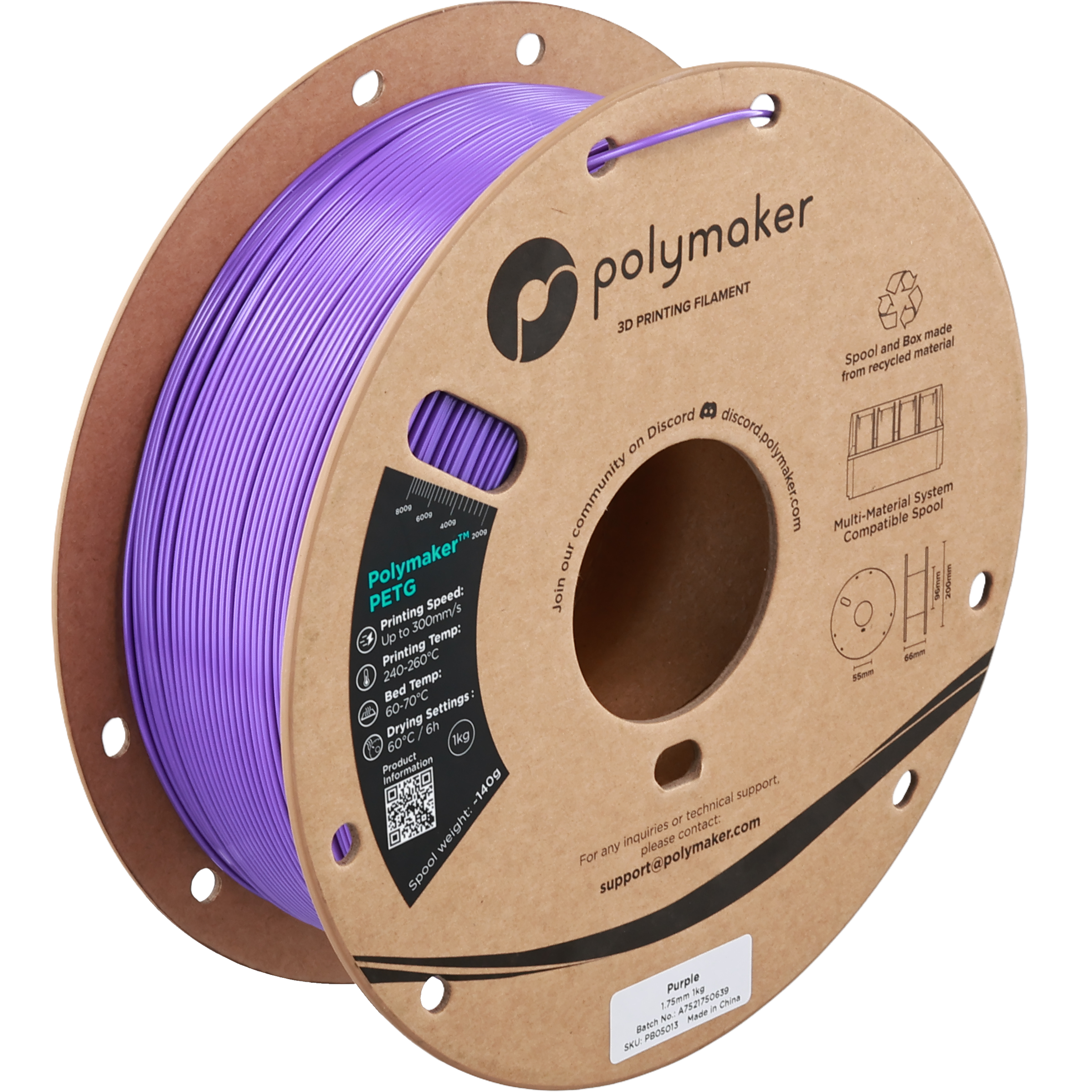 Polymaker™ PETG - Purple
