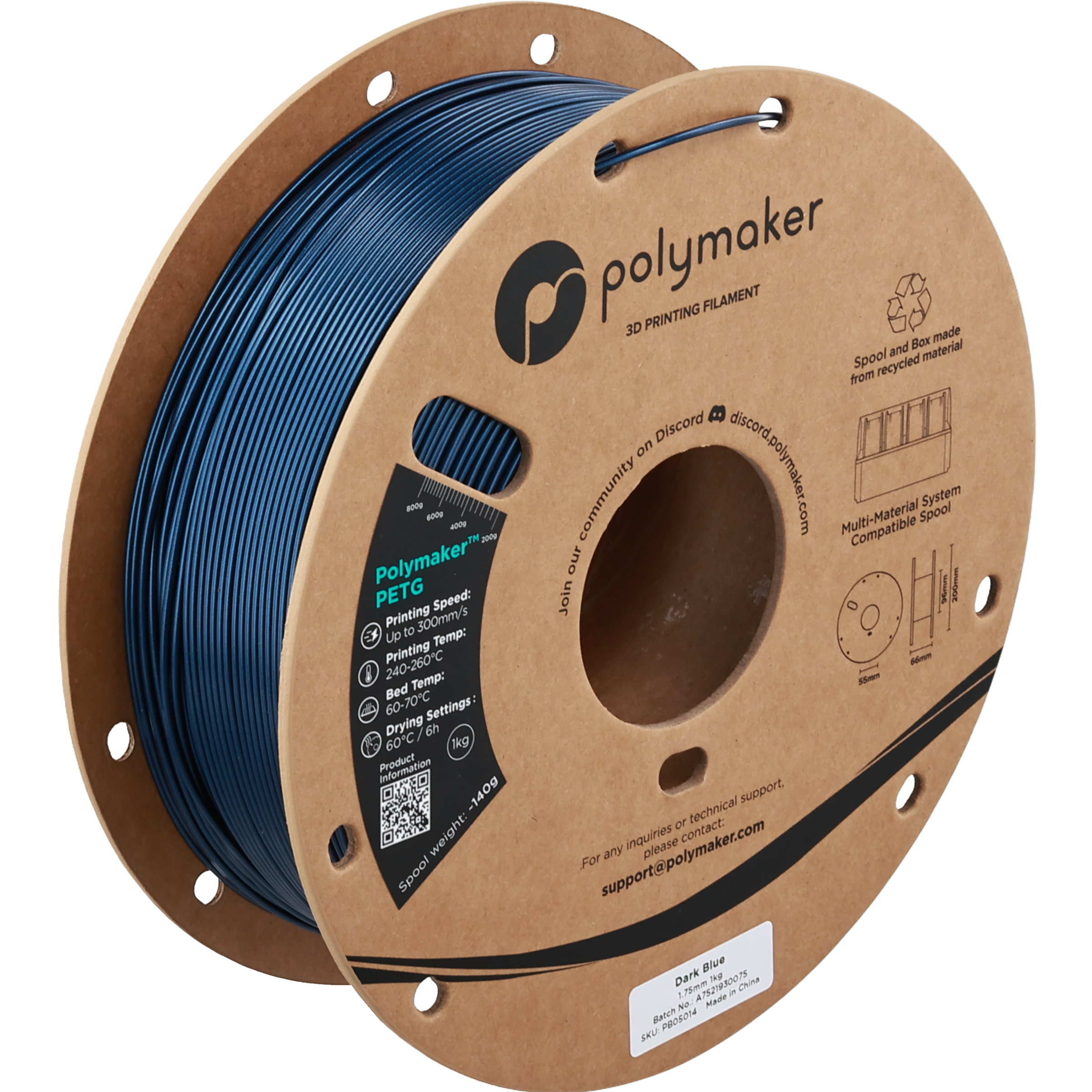 Polymaker™ PETG - Dark Blue