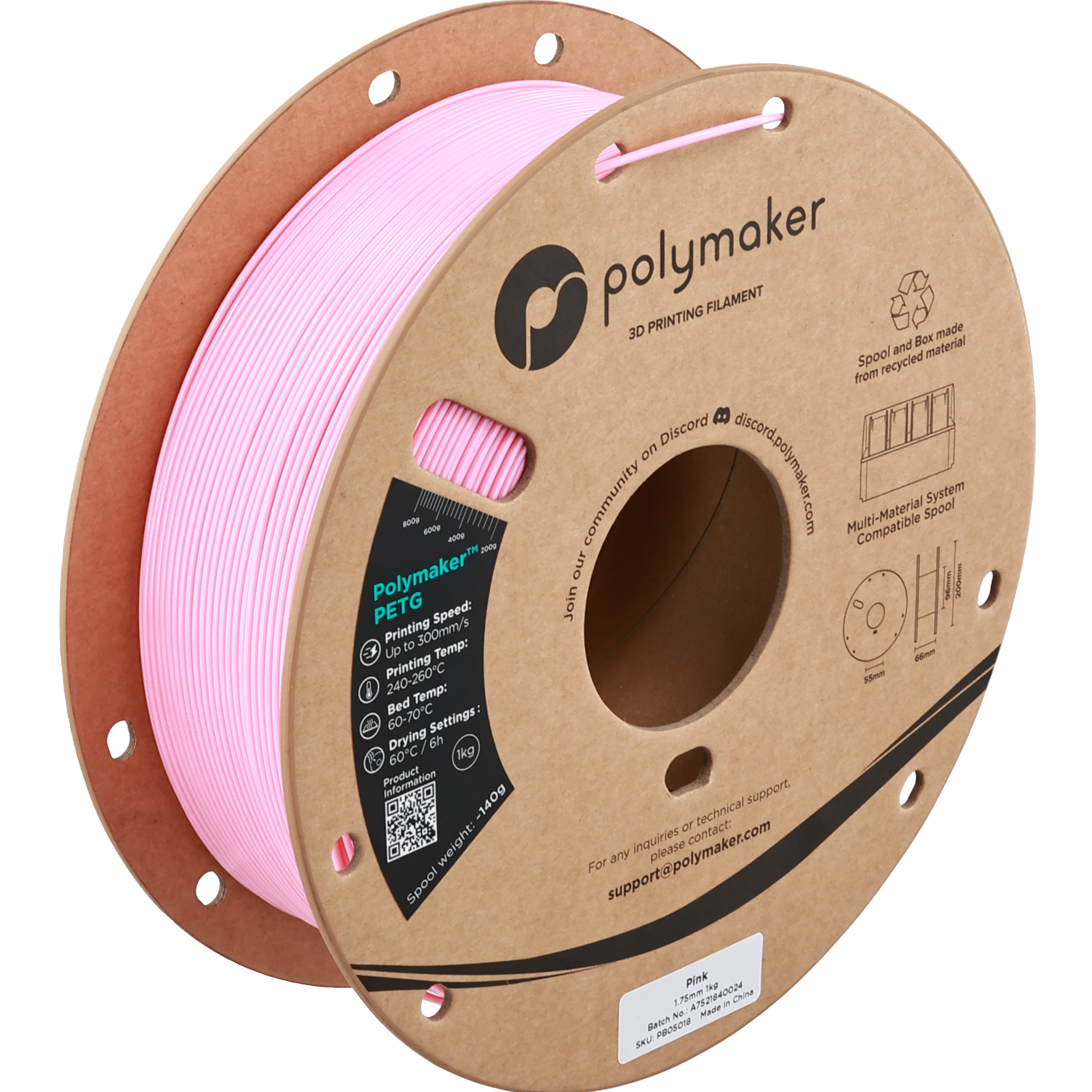 Polymaker™ PETG - Pink
