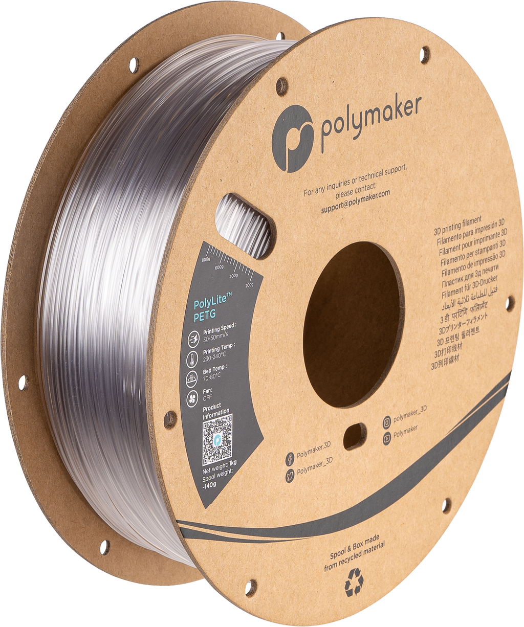 PolyLite™ PETG - Clear