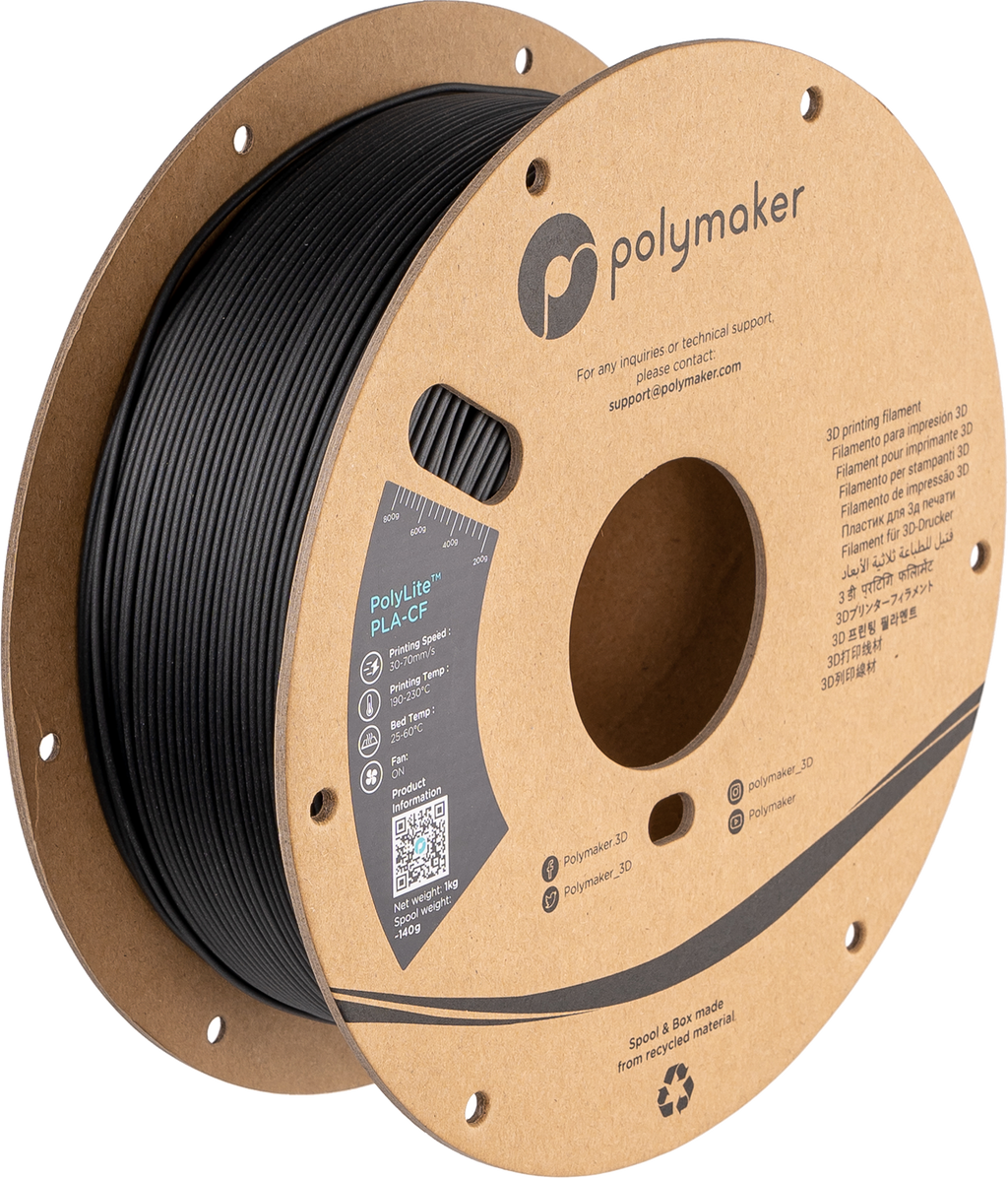 PolyLite™ PLA-CF - Black