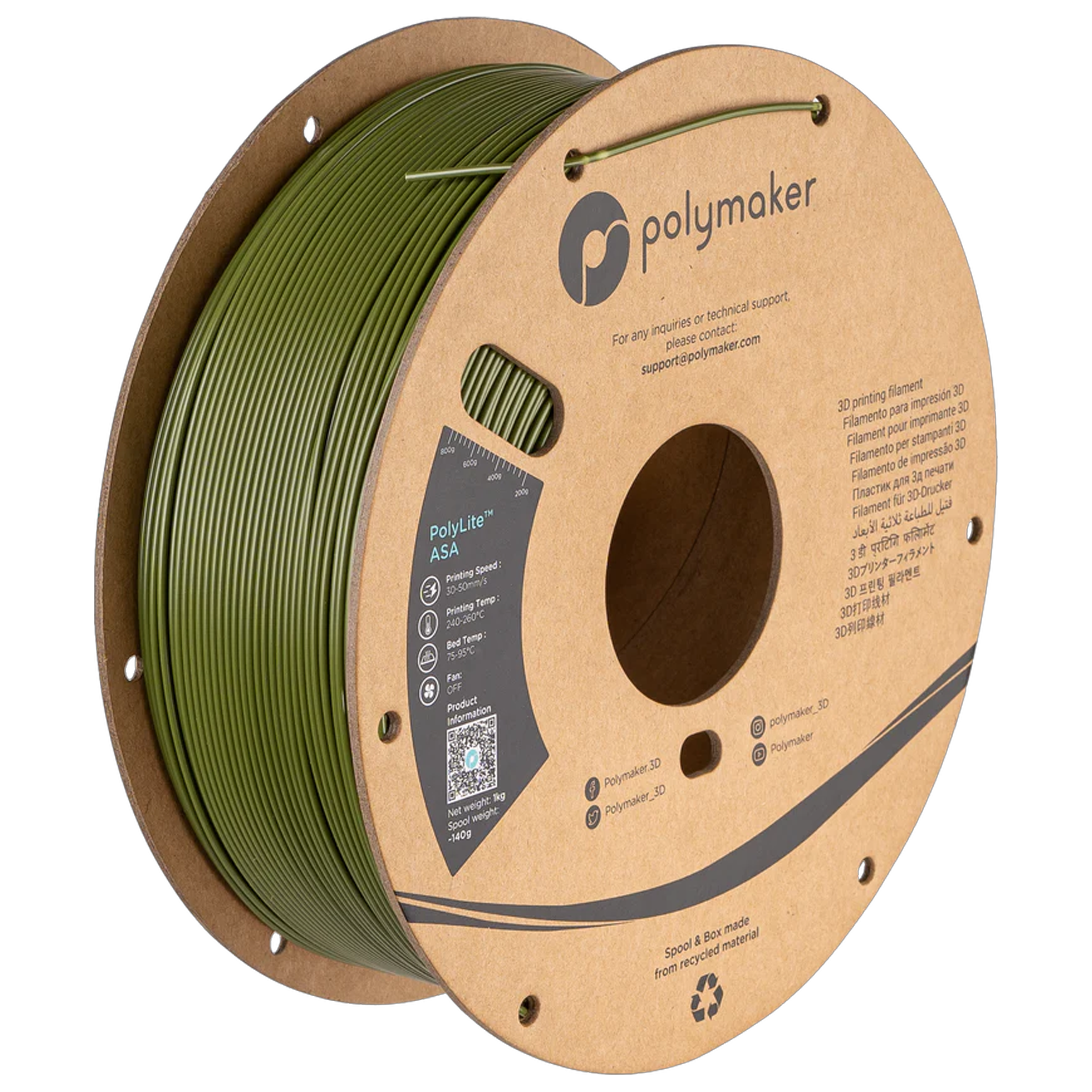 Polymaker™ ASA - Army Green