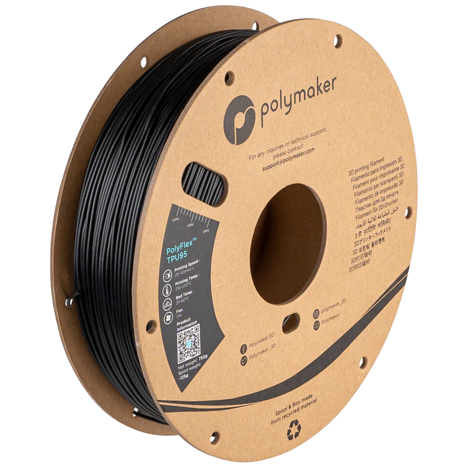 PolyFlex™ TPU95 - Black