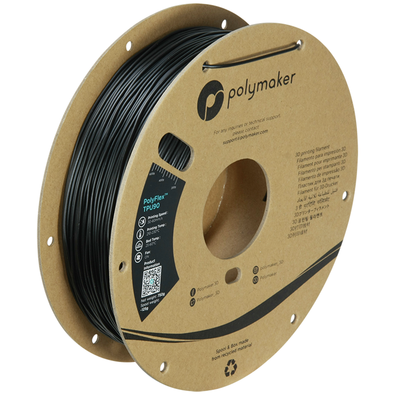 PolyFlex™ TPU90 - Black