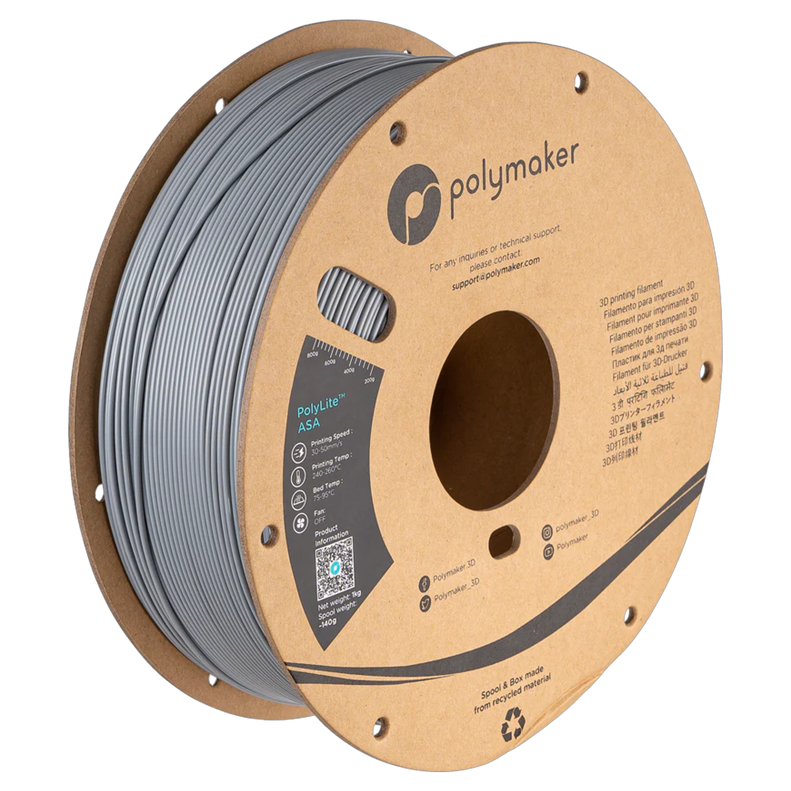 Polymaker™ ASA - Grey