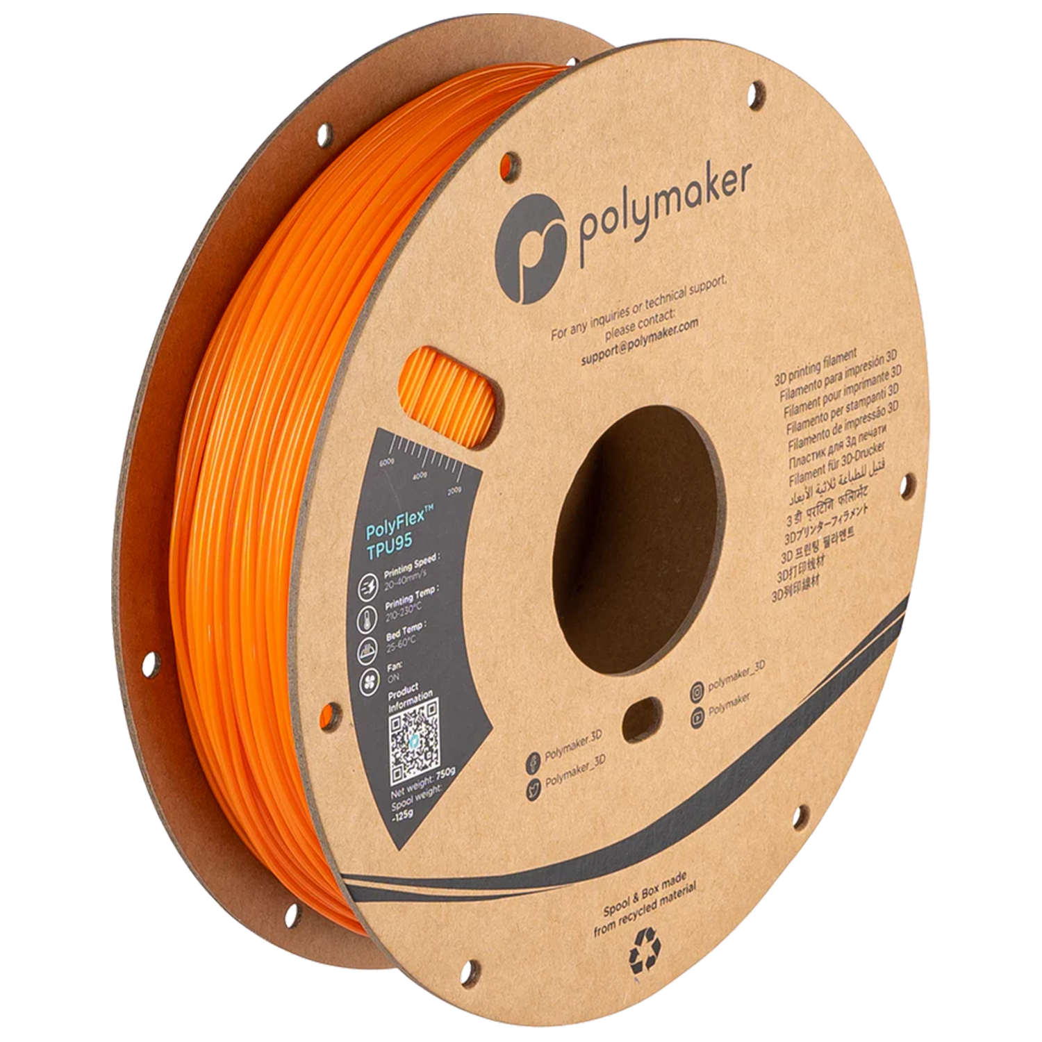 PolyFlex™ TPU95 - Orange