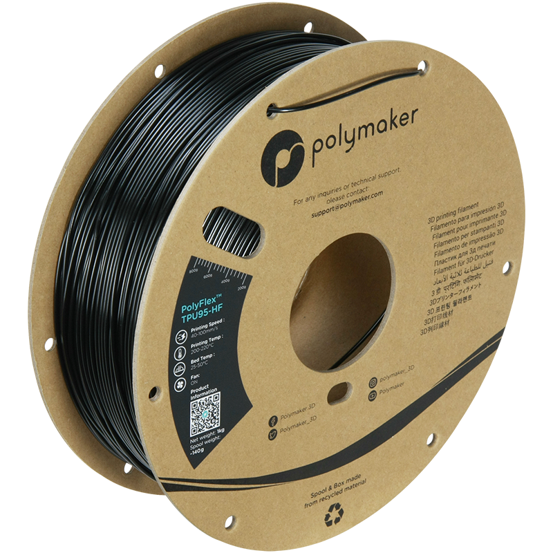 PolyFlex™ TPU95-HF - Black