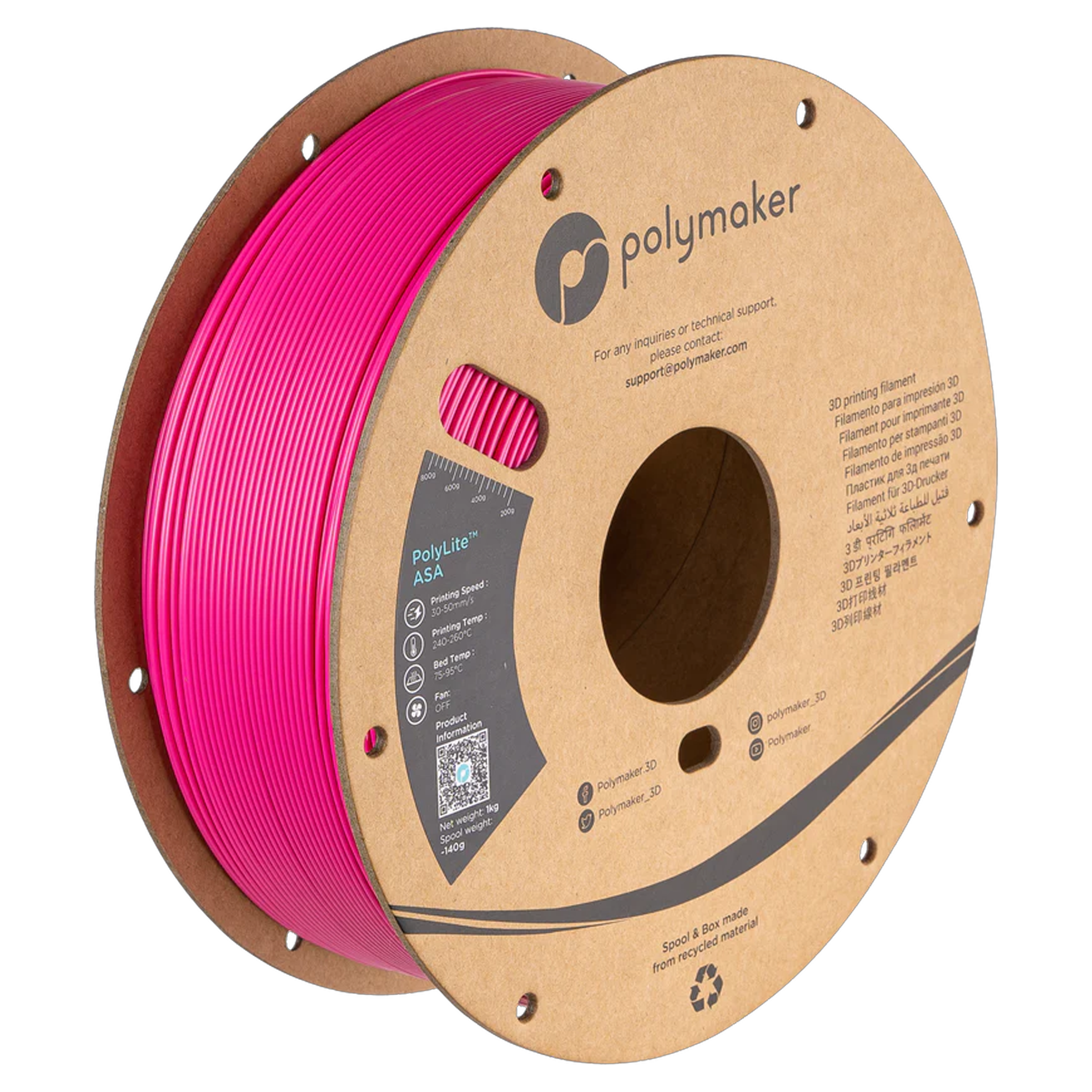PolyLite™ ASA - Pop Pink