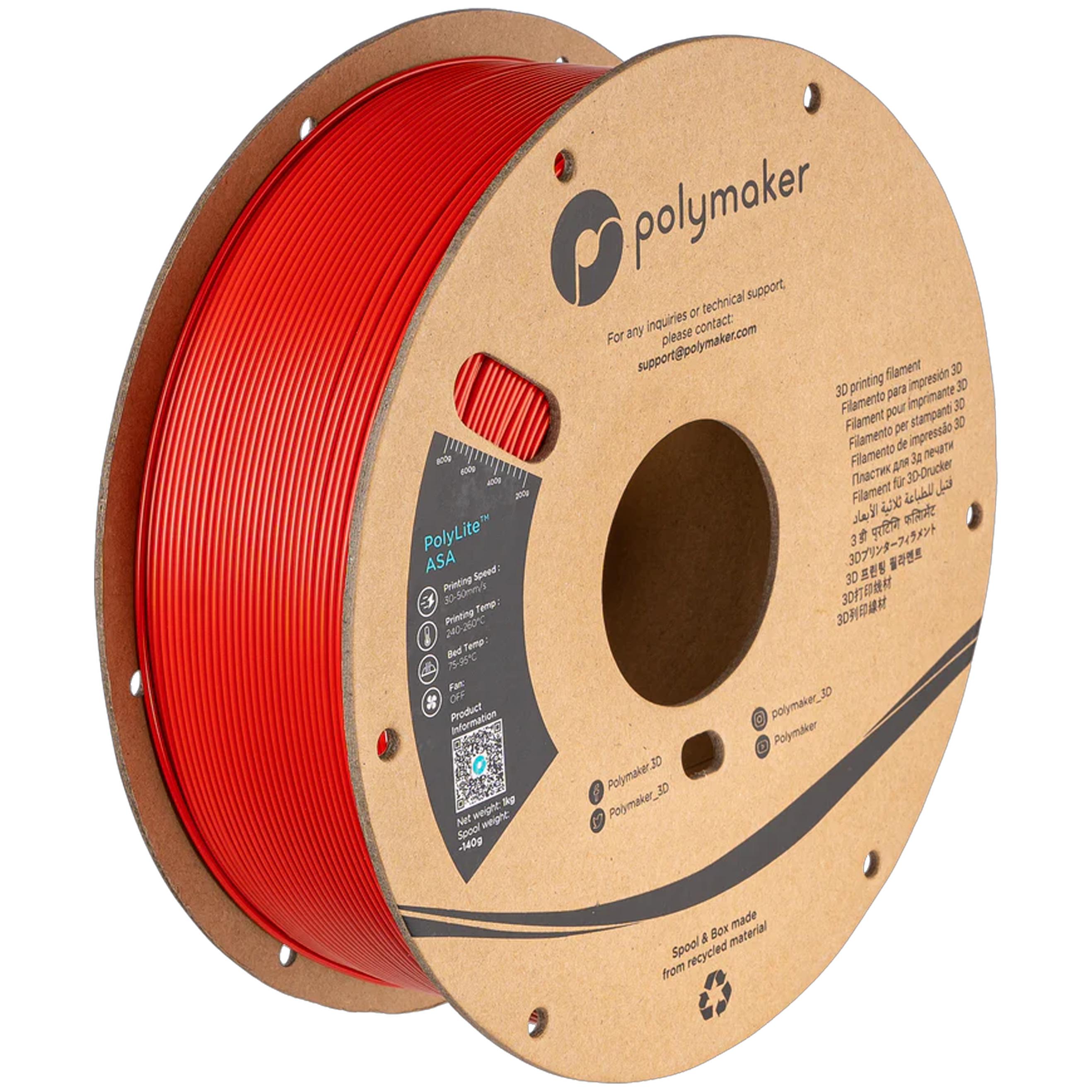 Polymaker™ ASA - Red