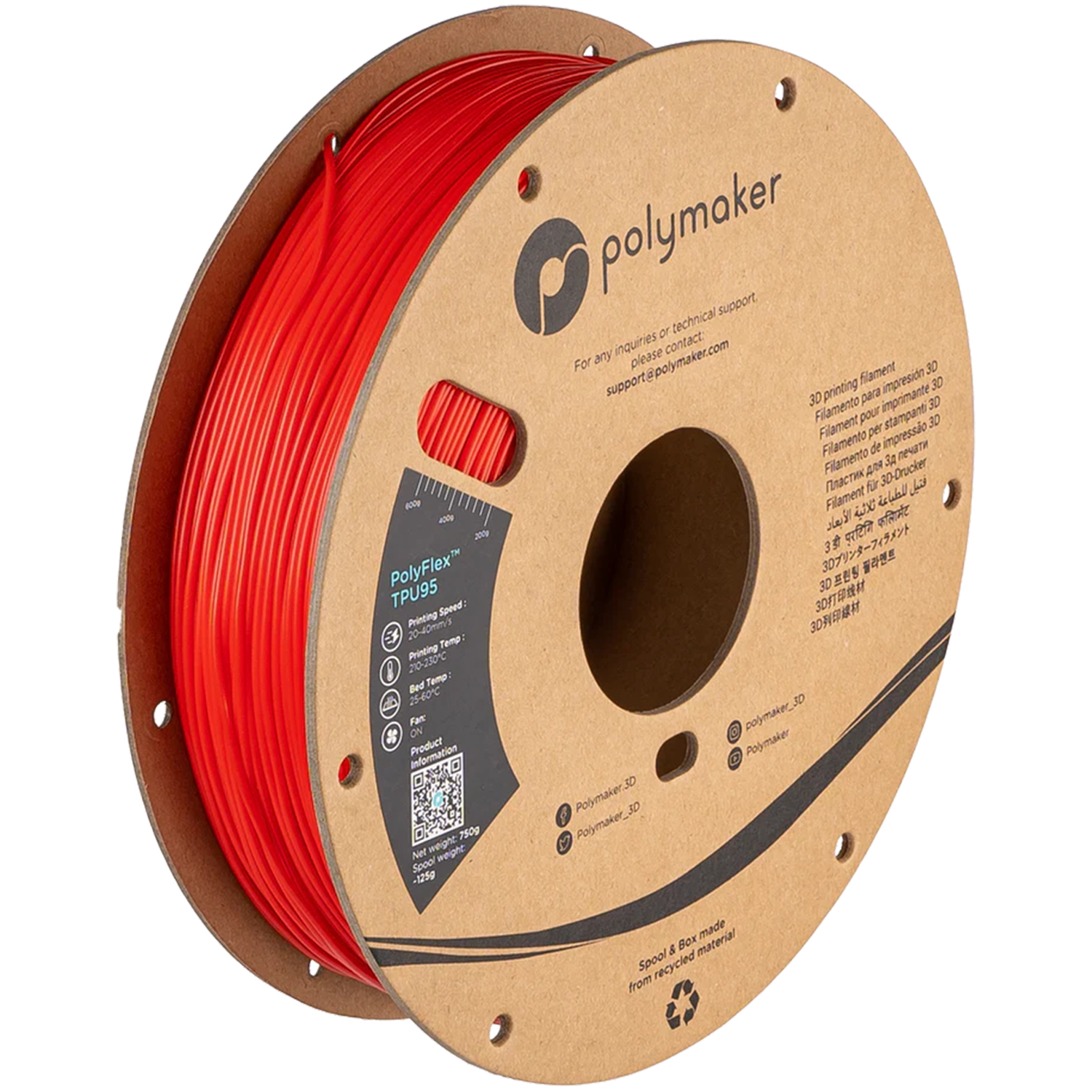 PolyFlex™ TPU95 - Red