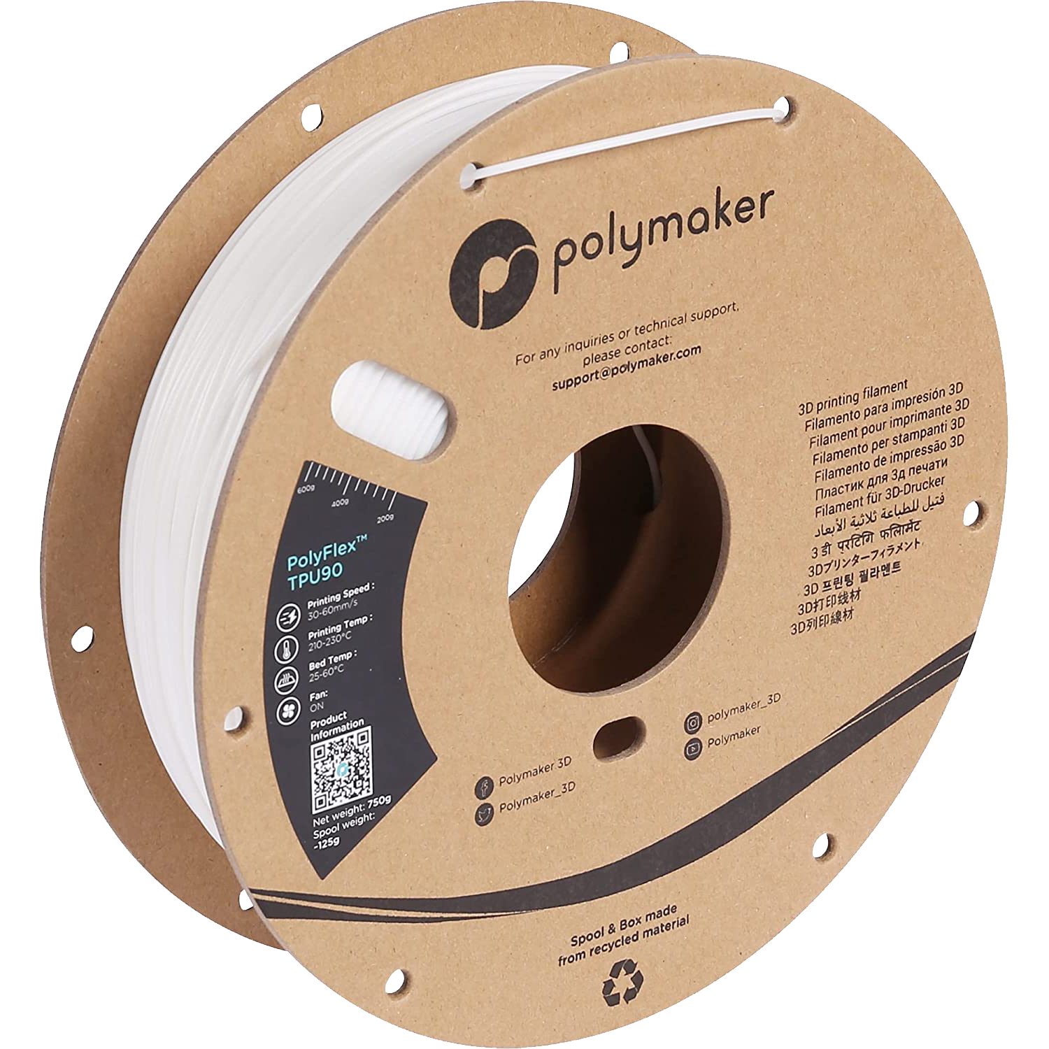 PolyFlex™ TPU90 - White